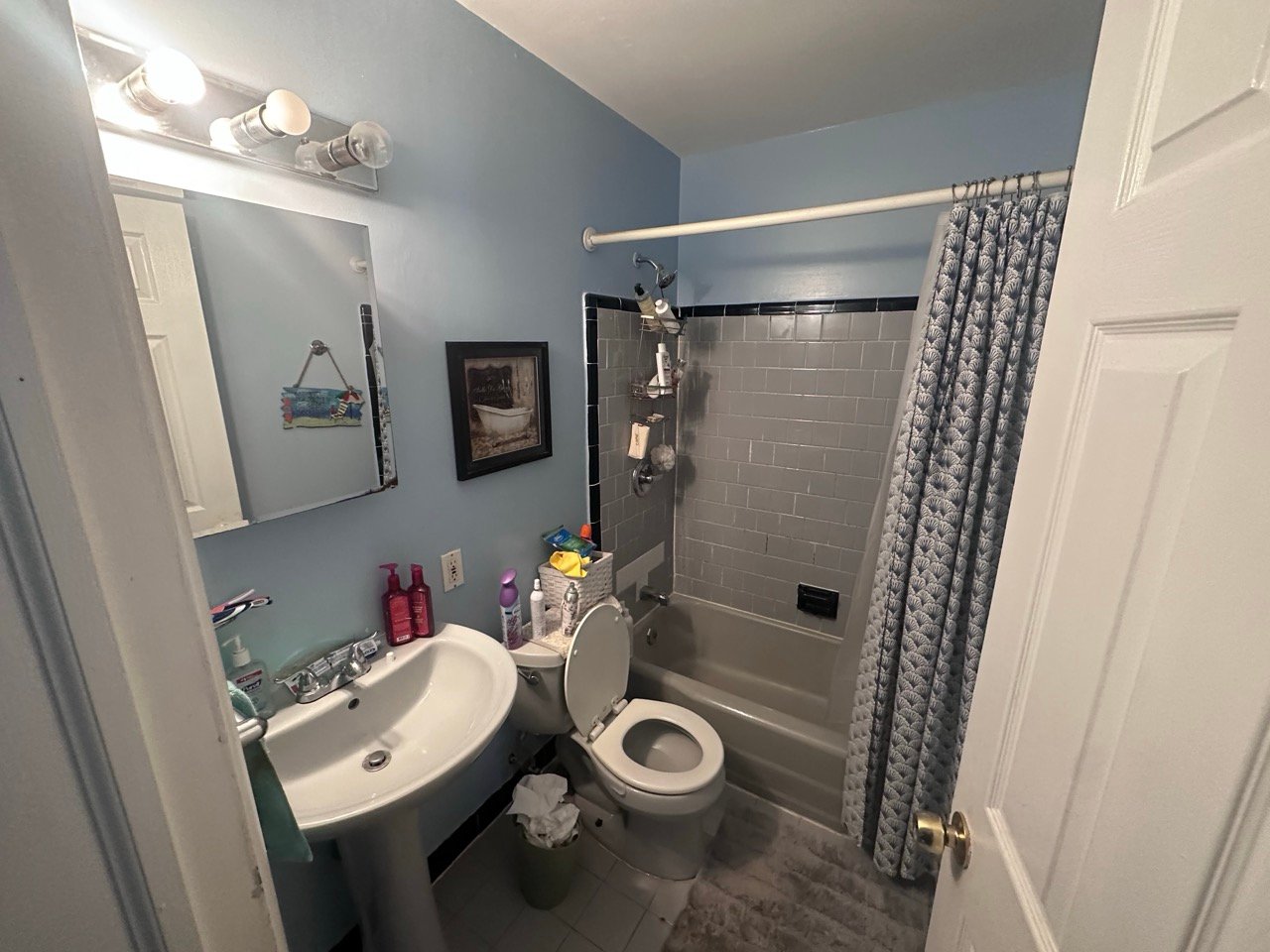 Bathroom before renovation - Silver Spring MD
